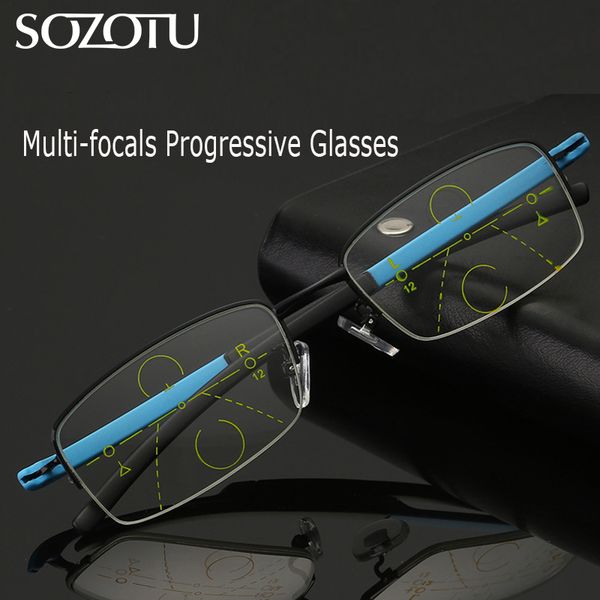 sozotu multi-focal progressive reading glasses men women presbyopia eyeglasses male female eyewear +2.0+2.5+3.0 +3.5+4.0 yq634, White;black
sozotu multi-focal progressive reading glasses men women presbyopia eyeglasses male female eyewear +2.0+2.5+3.0 +3.5+4.0 yq634, White;black
