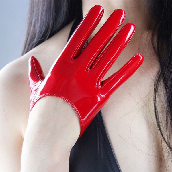 candy color patent leather gloves 13cm pvc shiny ladies gloves fashion elegant women glove short cosplay guantes luvas luva, Blue;gray
candy color patent leather gloves 13cm pvc shiny ladies gloves fashion elegant women glove short cosplay guantes luvas luva, Blue;gray