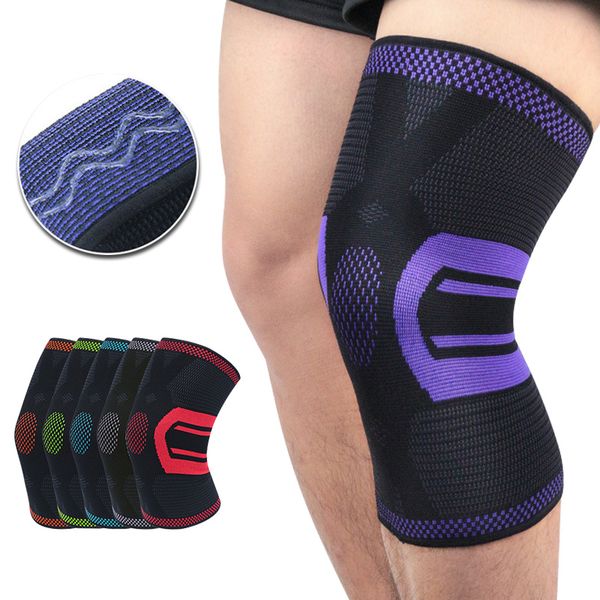 1 piece nylon elastic sports knee pads knit anti-skid knee support brace running fitness basketball football soccer protector, Black;gray
1 piece nylon elastic sports knee pads knit anti-skid knee support brace running fitness basketball football soccer protector, Black;gray