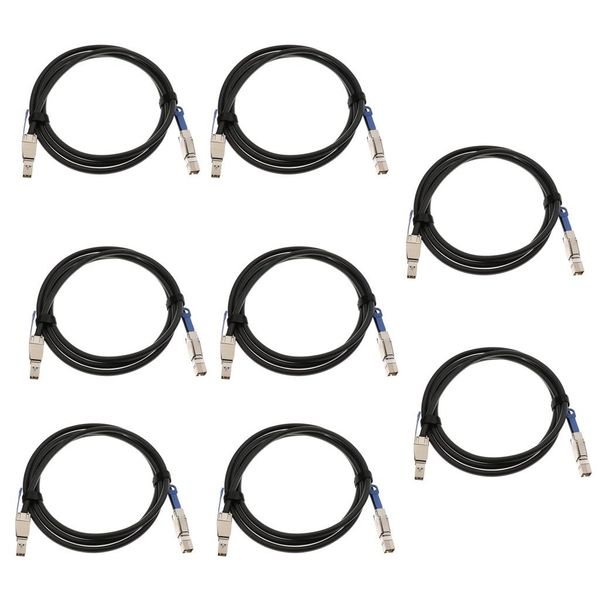 8pcs 6.6ft external mini sas sff-8644 to sff-8644 data storage cable 2meter
8pcs 6.6ft external mini sas sff-8644 to sff-8644 data storage cable 2meter
