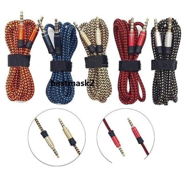braided weave aux audio cable 5ft 1.5m 3.5mm male stereo aux audio extendtion cables for cell phones mp3 speaker tablet pc
braided weave aux audio cable 5ft 1.5m 3.5mm male stereo aux audio extendtion cables for cell phones mp3 speaker tablet pc
