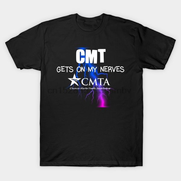 men tshirt cmt gets on my nerves charcot marie tooth t shirt women t-shirt tees top