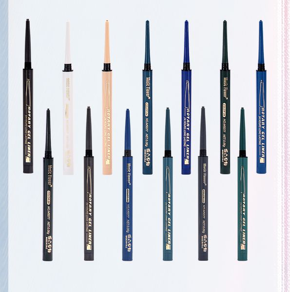 music flower 8 colors quick dry eyeliner pencil automatic longlasting waterproof eye makeup smudge-proof shimmer eye liner tslm1
music flower 8 colors quick dry eyeliner pencil automatic longlasting waterproof eye makeup smudge-proof shimmer eye liner tslm1