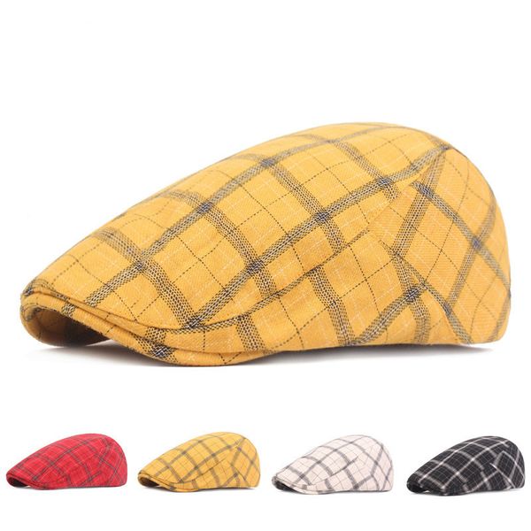 berets beret men's spring summer autumn thin cap and women's universal british retro literary, Blue;gray
berets beret men's spring summer autumn thin cap and women's universal british retro literary, Blue;gray