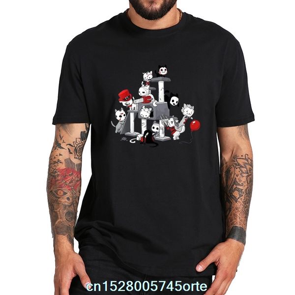 i love cats t shirt horror kitties маска смешные хэллоуин тенниска 100% хлопка цифровой печати crew neck tee tops
i love cats t shirt horror kitties маска смешные хэллоуин тенниска 100% хлопка цифровой печати crew neck tee tops