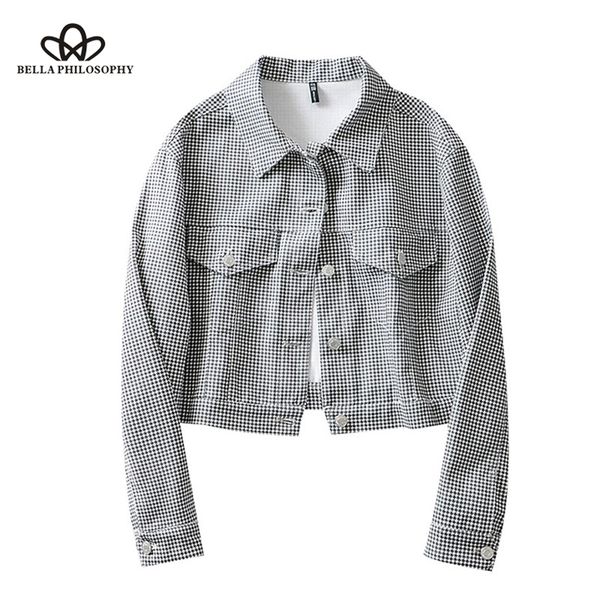 women's jackets luck a pockets denim jacket coat women 2021 fashion lapel collar long sleeve outerwear casual casaco femme, Black;brown
women's jackets luck a pockets denim jacket coat women 2021 fashion lapel collar long sleeve outerwear casual casaco femme, Black;brown