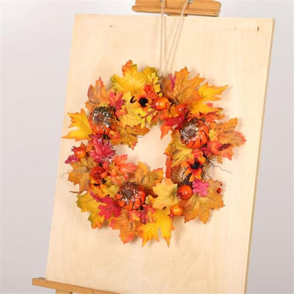 15.7in pumpkin acorn fruit vine wreath christmas home decorating nuts wheat ear halloween thanksgiving wall hanging
15.7in pumpkin acorn fruit vine wreath christmas home decorating nuts wheat ear halloween thanksgiving wall hanging