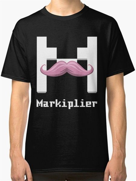 markiplier logo men's black tees shirt clothing male female tee shirt
