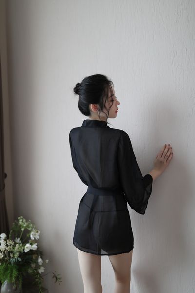 сексуальные дамы бельё сквозной шифон халат ночной рубашке искушение пижамы набор seductions одежды женщина lingeries black
сексуальные дамы бельё сквозной шифон халат ночной рубашке искушение пижамы набор seductions одежды женщина lingeries black