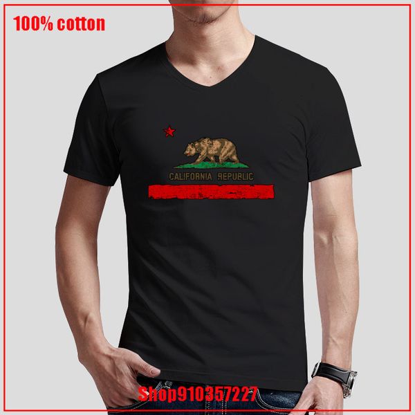 vintage distressed california state flag v-neck t-shirt natural natrual cotton shirts 180 gsm combed cotton new design
vintage distressed california state flag v-neck t-shirt natural natrual cotton shirts 180 gsm combed cotton new design