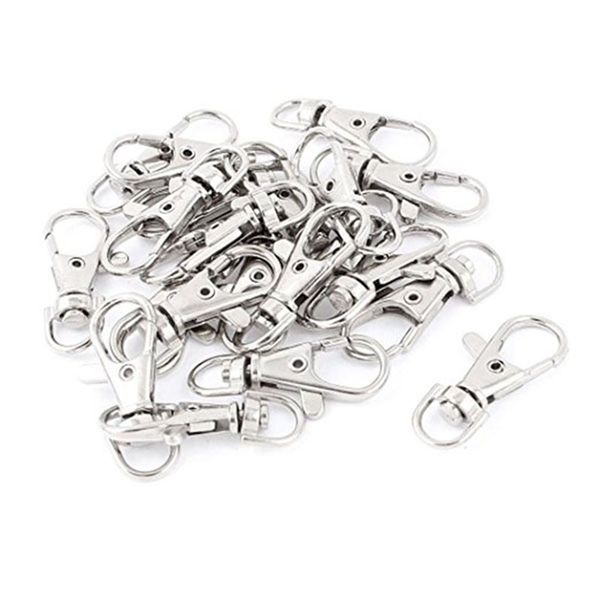 keychains 20pcs metal lobster trigger swivel clasp hooks clip buckle jewellery making arts crafts key ring chains sleutelhanger, Silver
keychains 20pcs metal lobster trigger swivel clasp hooks clip buckle jewellery making arts crafts key ring chains sleutelhanger, Silver