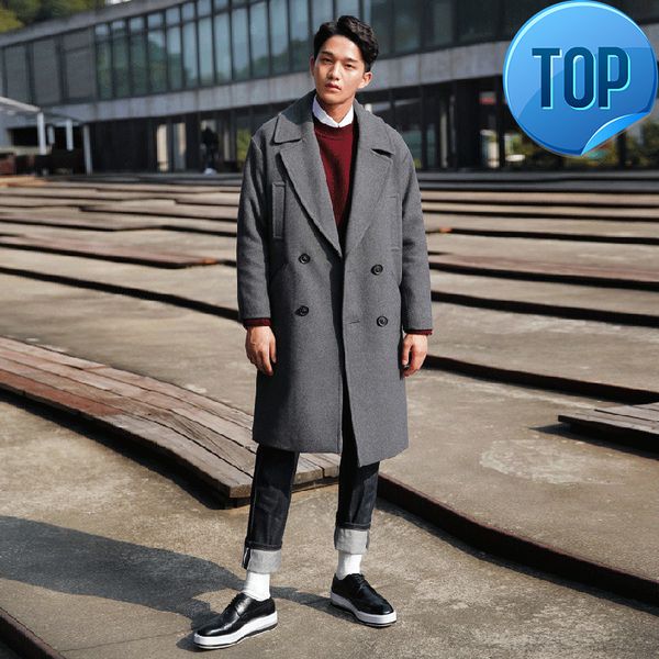 men casual new long coat for winter warrm thick double breasted male windbreaker outwear plus size 3xl lx1980, Black
men casual new long coat for winter warrm thick double breasted male windbreaker outwear plus size 3xl lx1980, Black