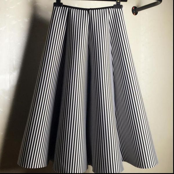 2020 spring midi skirt black and white vertical stripe skirt tutu skirt a cotton women autumn and winter skirts ing
2020 spring midi skirt black and white vertical stripe skirt tutu skirt a cotton women autumn and winter skirts ing