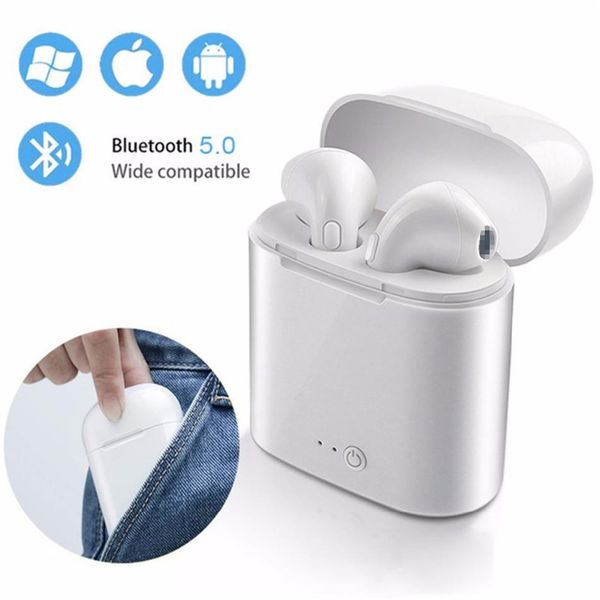 mini bluetooth i7s tws sports fitness stereo wireless bluetooth earphone with charging box for all phone
mini bluetooth i7s tws sports fitness stereo wireless bluetooth earphone with charging box for all phone
