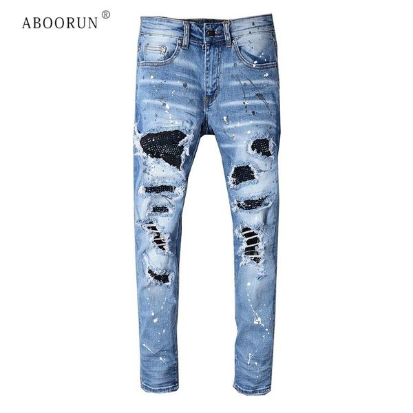 aboorun hi street men's fashion jeans, Blue
aboorun hi street men's fashion jeans, Blue