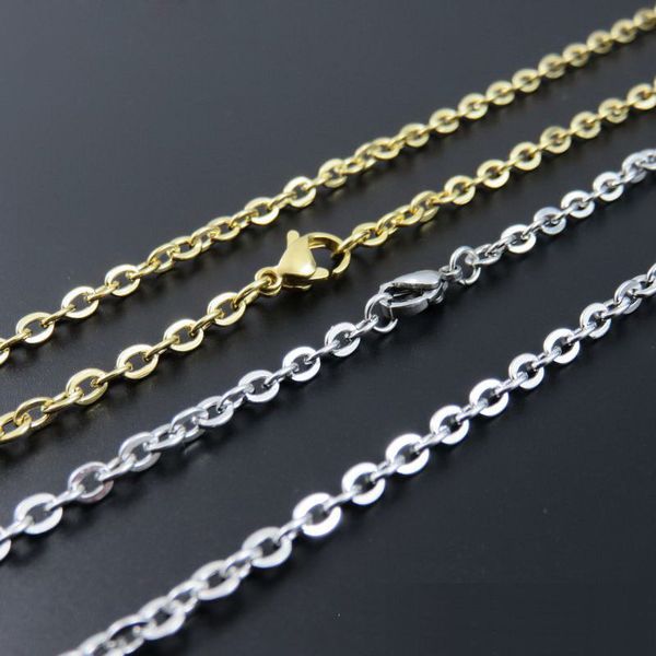 width 1.5mm-3mm gold silver stainless steel rolo round o shapped link cross cable chain necklace (40-60cm
width 1.5mm-3mm gold silver stainless steel rolo round o shapped link cross cable chain necklace (40-60cm