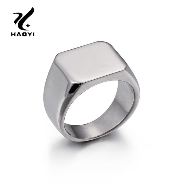 cluster rings stainless steel square metal ring for men geometric fashion simple personality male finger accessories, Golden;silver
cluster rings stainless steel square metal ring for men geometric fashion simple personality male finger accessories, Golden;silver