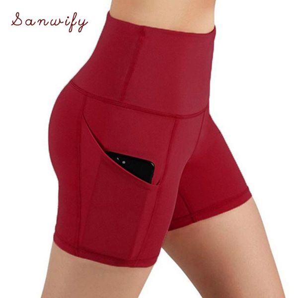 solid colour high waist yoga short women side pocket gym workout shorts casual running fitness shorts leggings, White;red
solid colour high waist yoga short women side pocket gym workout shorts casual running fitness shorts leggings, White;red