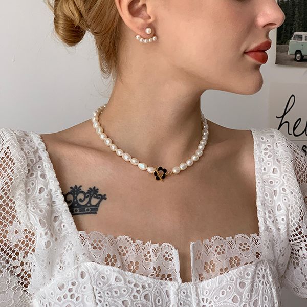 chokers timeless wonder glam natural pearl floral choker necklace women jewelry gothic designer punk wedding trendy ins bride 7157, Golden;silver
chokers timeless wonder glam natural pearl floral choker necklace women jewelry gothic designer punk wedding trendy ins bride 7157, Golden;silver