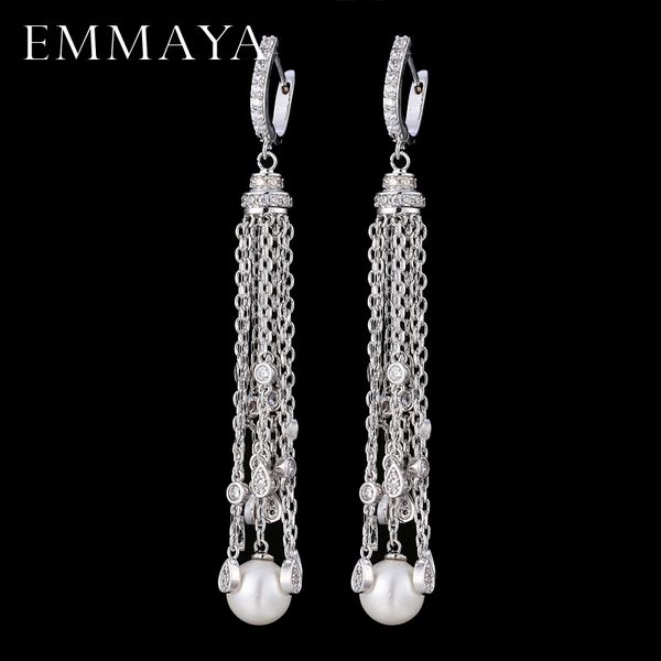 dangle & chandelier emmaya fashion cz jewelry earrings long chain tassel round design, Silver
dangle & chandelier emmaya fashion cz jewelry earrings long chain tassel round design, Silver