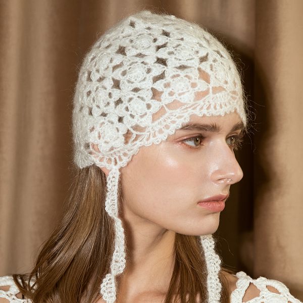 berets x036 hand-woven knitting hats adjustable autumn flower beret sweet cute woolen cap korean fashion baotou hat, Blue;gray
berets x036 hand-woven knitting hats adjustable autumn flower beret sweet cute woolen cap korean fashion baotou hat, Blue;gray