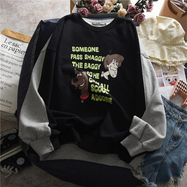 cool patchwork cotton sweatshirt women high street loose casual coat pullovers female letter print chic sweatshirts, Black
cool patchwork cotton sweatshirt women high street loose casual coat pullovers female letter print chic sweatshirts, Black