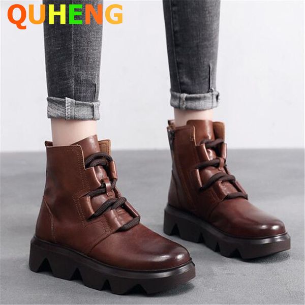 boots women's shoes genuine leather 2021 autumn ladies retro cowhide handmade female single zapatos de mujer, Black
boots women's shoes genuine leather 2021 autumn ladies retro cowhide handmade female single zapatos de mujer, Black
