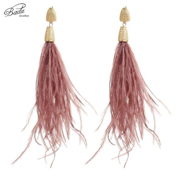 dangle & chandelier badu long feather earring light ostrich vintage christmas jewelry women party ear accessories fashion, Silver
dangle & chandelier badu long feather earring light ostrich vintage christmas jewelry women party ear accessories fashion, Silver