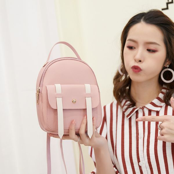 korean style women mini backpack pu leather shoulder bags for teenage girls multi-function small bagpack female phone pouch
korean style women mini backpack pu leather shoulder bags for teenage girls multi-function small bagpack female phone pouch