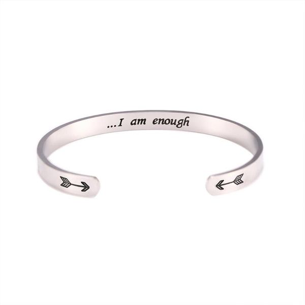My shape Affirmation Inspiration Bangle Fashion Simple Engraved Quote Women Bangle Gold Filled Color Stainless Steel
My shape Affirmation Inspiration Bangle Fashion Simple Engraved Quote Women Bangle Gold Filled Color Stainless Steel