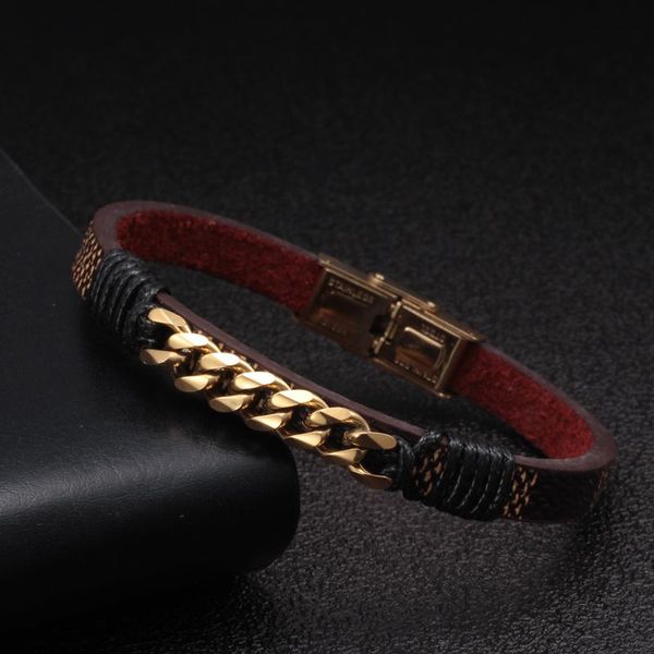 link, chain diy braided stainless steel link vintage bracelets men male sporty charm snake genuine leather, Black
link, chain diy braided stainless steel link vintage bracelets men male sporty charm snake genuine leather, Black