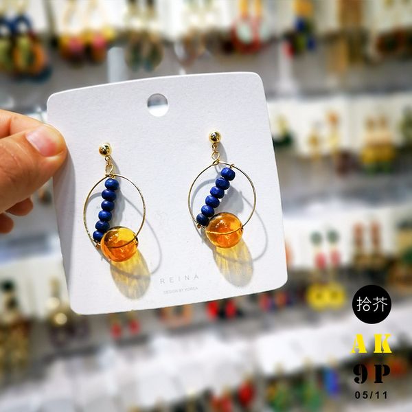 fashion small glass ball dangle earring for woman geometric circle round beads earrings simple trendy jewelry, Silver
fashion small glass ball dangle earring for woman geometric circle round beads earrings simple trendy jewelry, Silver