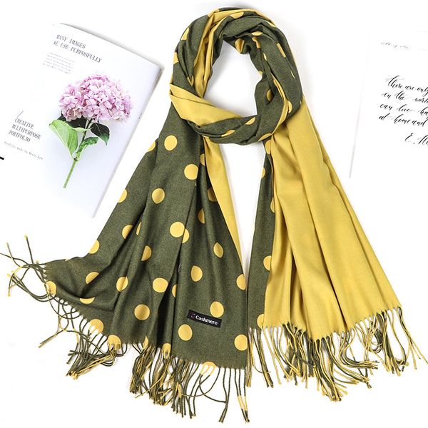 autumn winter warm cashmere scarf dot pattern long tassels women thicken wrap shawl ladies wool scarves, Blue;gray
autumn winter warm cashmere scarf dot pattern long tassels women thicken wrap shawl ladies wool scarves, Blue;gray