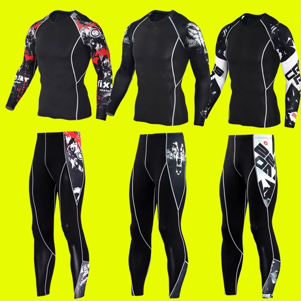 mens compression shirt pants set running tights workout fitness training tracksuit long sleeves shirts sport suit, Gray;blue
mens compression shirt pants set running tights workout fitness training tracksuit long sleeves shirts sport suit, Gray;blue