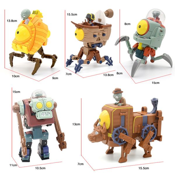 5 in 1deformation plants vs. zombie mecha cartoon model toys complete set of large ejection soft silicone anime figure boy birthday gifts kk
5 in 1deformation plants vs. zombie mecha cartoon model toys complete set of large ejection soft silicone anime figure boy birthday gifts kk