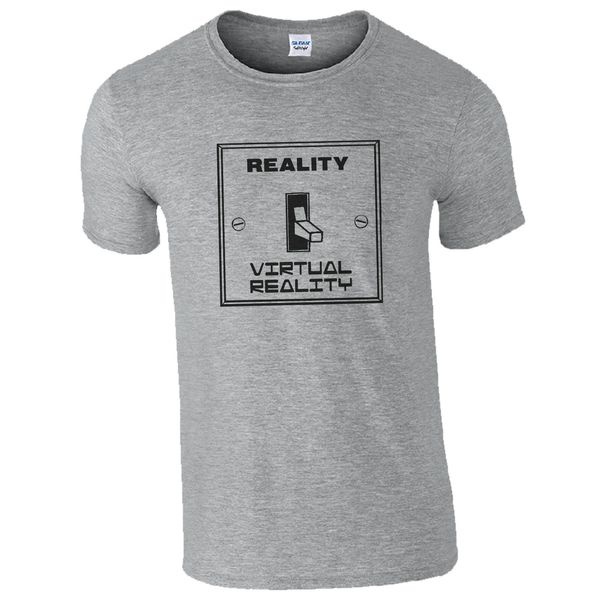 reality switched virtual reality t-shirt check gamers switch on to geek gift print t shirt fashion short sleeve
reality switched virtual reality t-shirt check gamers switch on to geek gift print t shirt fashion short sleeve