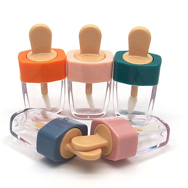 1pcs empty lip gloss tube container ice cream shape bottle 6ml cosmetic ice cream transparent lip refillable bottle
1pcs empty lip gloss tube container ice cream shape bottle 6ml cosmetic ice cream transparent lip refillable bottle