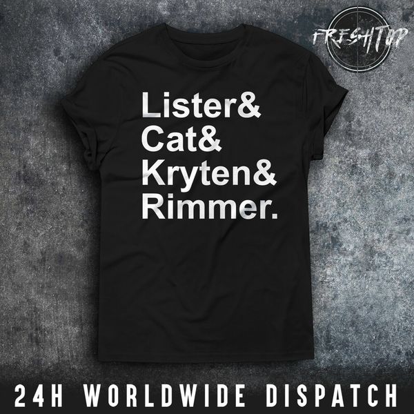 lister cat kryten риммер футболка красный карлик лондон струи red dwarf jupiter mining 
lister cat kryten риммер футболка красный карлик лондон струи red dwarf jupiter mining