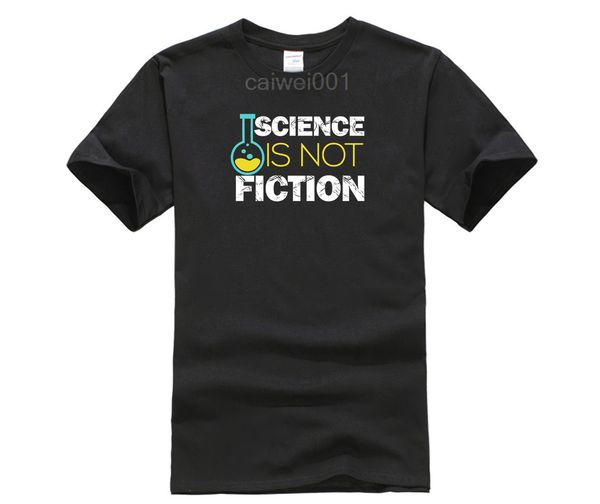 men's fun casual print t-shirt science is not fiction genuine men's t-shirt cotton jersey trendy creative graphic
men's fun casual print t-shirt science is not fiction genuine men's t-shirt cotton jersey trendy creative graphic