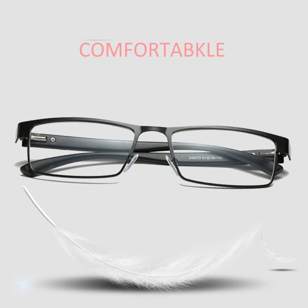 reading glasses men women rectangle metal flexible ultralight reading glasses diopter presbyopia eyewear transparent spectacle, White;black 
reading glasses men women rectangle metal flexible ultralight reading glasses diopter presbyopia eyewear transparent spectacle, White;black
