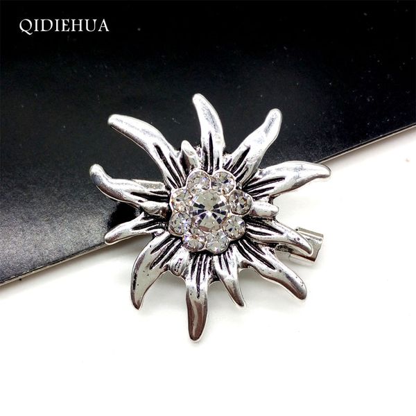german vintage lucky edelweiss brooches women large white color rhinestone snowflake brooch pin fashion jewelry accessories, Gray
german vintage lucky edelweiss brooches women large white color rhinestone snowflake brooch pin fashion jewelry accessories, Gray