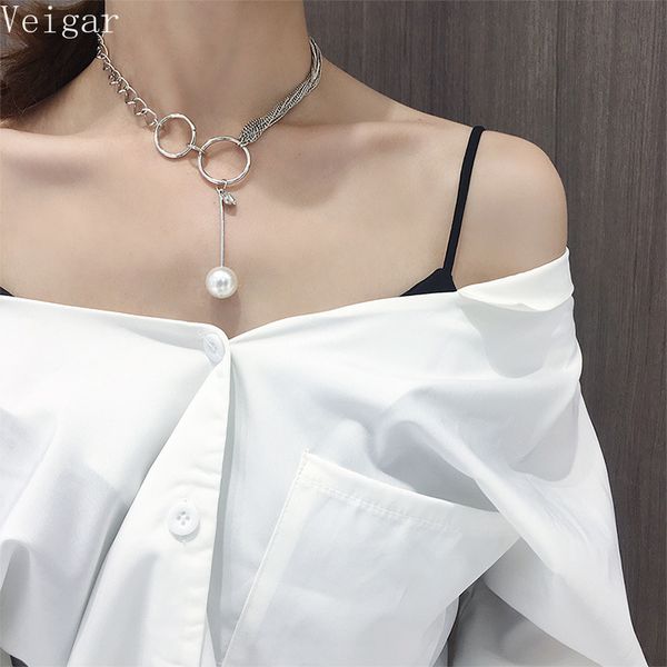 imitation pearl chokers necklaces for women silver color 2020 fashion jewelry circle clavicle chain female ladies necklace, Golden;silver
imitation pearl chokers necklaces for women silver color 2020 fashion jewelry circle clavicle chain female ladies necklace, Golden;silver