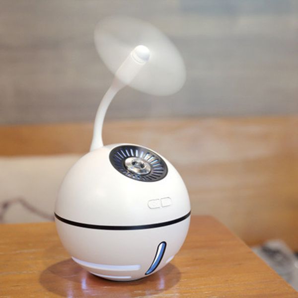 space ball humidifier four-in-one multi function mobile power small fan 
space ball humidifier four-in-one multi function mobile power small fan