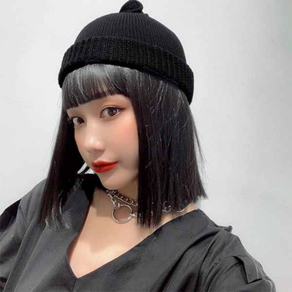 brimless hats hip hop beanie skullcap street knitted hat women men casual solid cap, Blue;gray
brimless hats hip hop beanie skullcap street knitted hat women men casual solid cap, Blue;gray