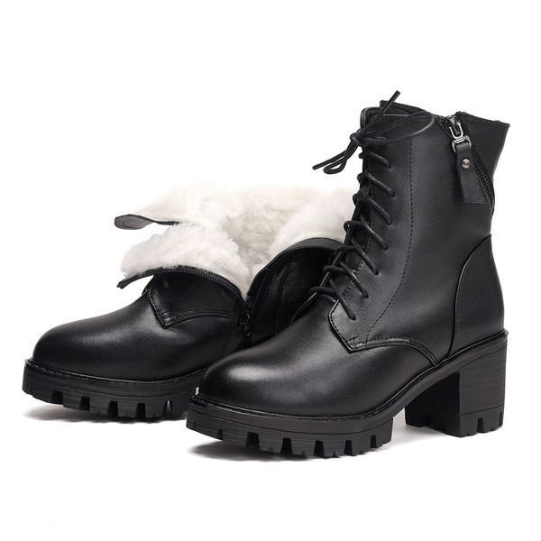 boots autumn matte genuine leather high heel soft bottom non-slip inside warm snow women plus size, Black
boots autumn matte genuine leather high heel soft bottom non-slip inside warm snow women plus size, Black