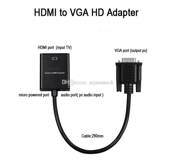 1080p vga to hdmi adapter(male to female)for computer, desk lap pc,monitor,projector,hdtv with audio cable dhl
1080p vga to hdmi adapter(male to female)for computer, desk lap pc,monitor,projector,hdtv with audio cable dhl