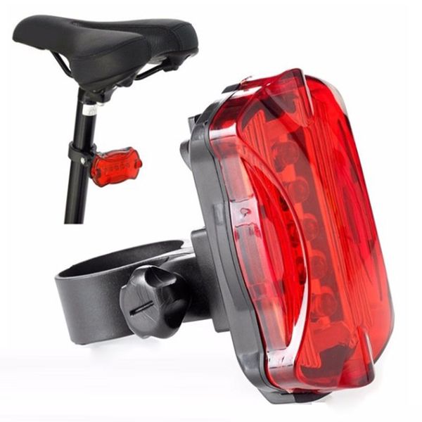 bike lights tail light 5led red butterfly mountain warning