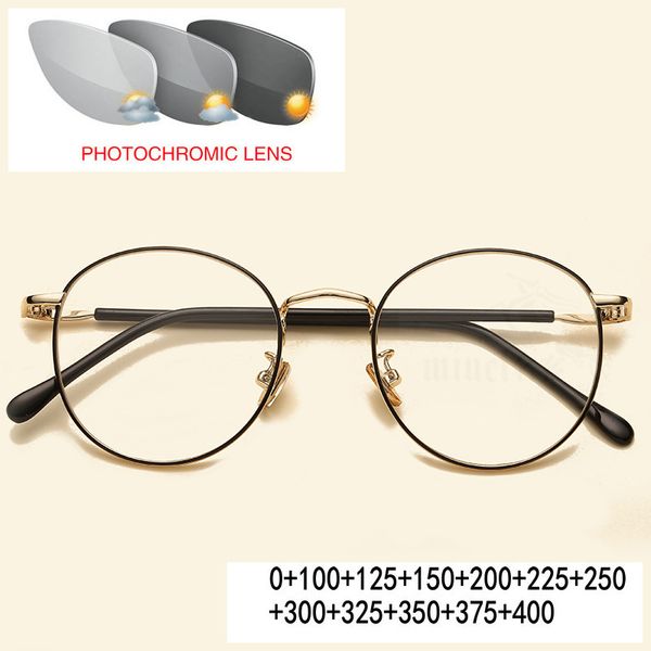round reading glasses women men pchromic reading glasses clear lens eyeglasses prescription uv400 with box fml, White;black
round reading glasses women men pchromic reading glasses clear lens eyeglasses prescription uv400 with box fml, White;black