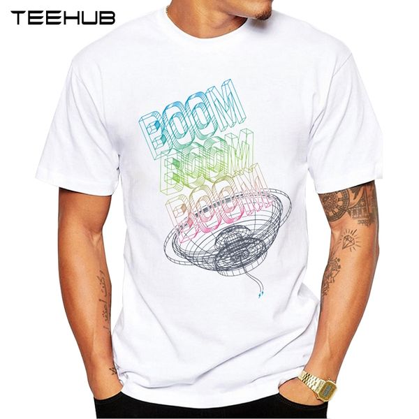 2019 teehub men's fashion speaker boom printed short sleeve t-shirt hipster o-neck design cool desgin tee
2019 teehub men's fashion speaker boom printed short sleeve t-shirt hipster o-neck design cool desgin tee