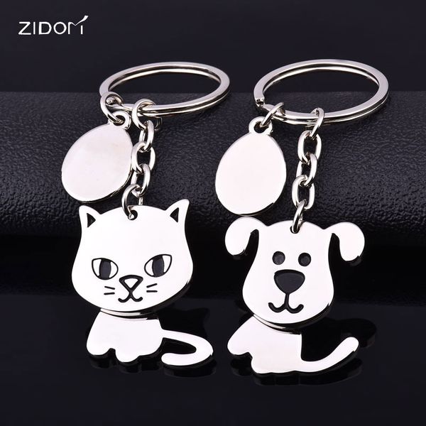 360 degree shake head activity cat and dog keychain creative moving keyring fashion key chains key holder jewelry, Silver
360 degree shake head activity cat and dog keychain creative moving keyring fashion key chains key holder jewelry, Silver